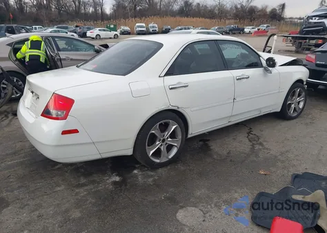2003 Infiniti M45 Sport z USA, uszkodzony, nr VIN JNKAY41E23M006568